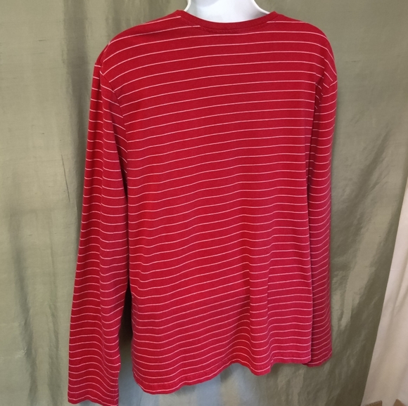 🗺️ MERONA V-neck Striped Casual Tunic Top - Picture 5 of 7